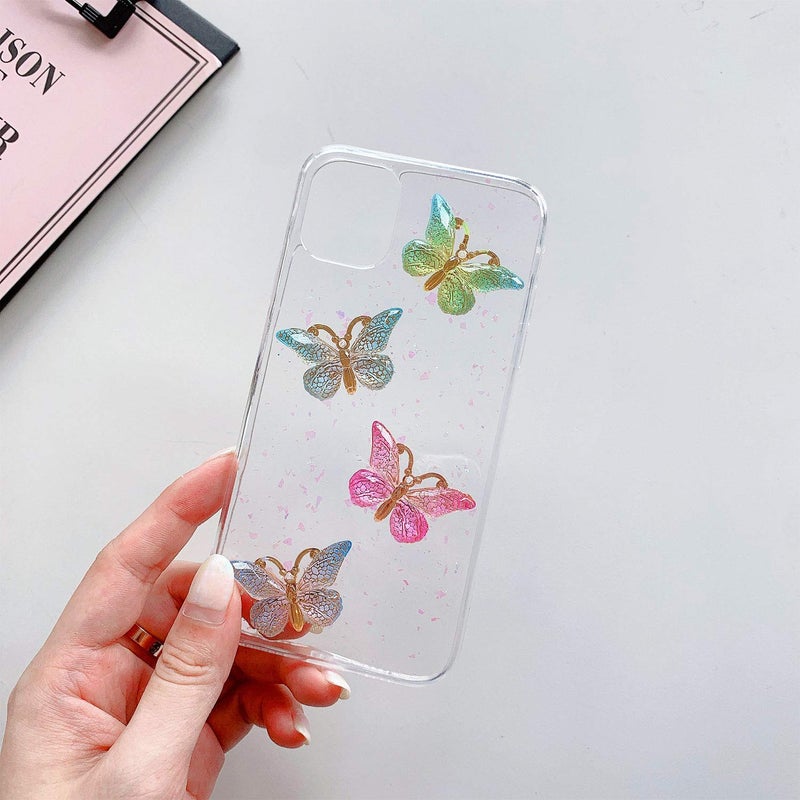 DIYstore 40 Pcs Colorful Butterfly Charms Butterfly Pendants Butterfly Jewelry Enamel for Earrings Bracelets Necklace DIY Phone Case Hair Clip Craft Jewelry Making - Image 5